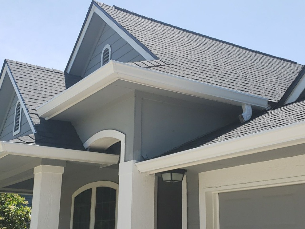 House with Grey Asphalt Roof