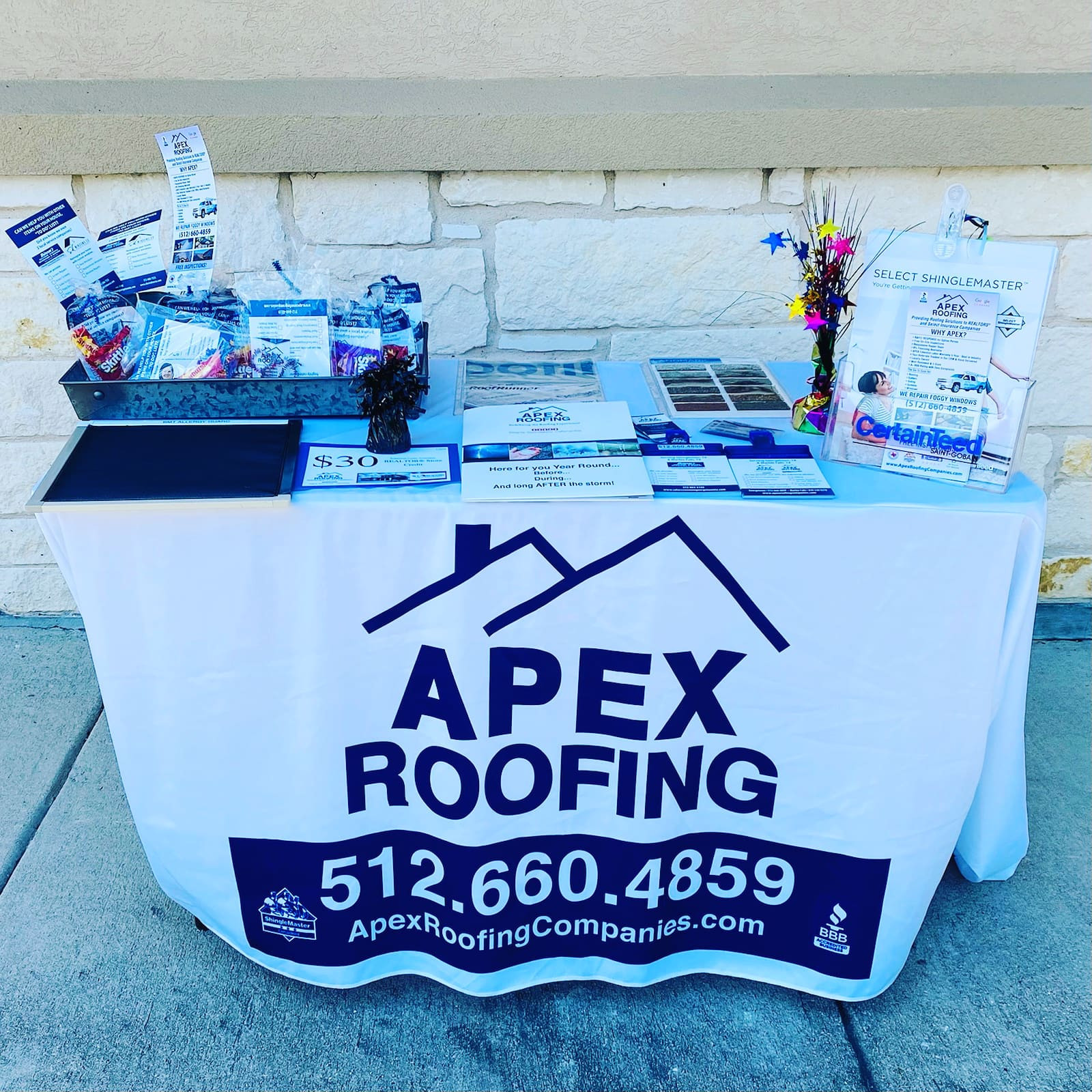 APEX Roofing and the Community